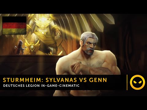 [DE] WoW Legion - In-Game-Cinematic: Sylvanas vs Genn in Sturmheim  | Vanion.eu
