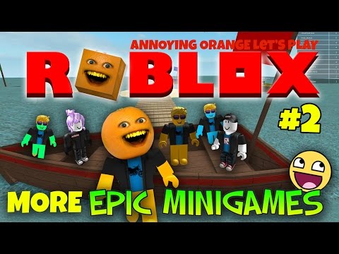 Annoying Orange Plays Roblox 1 Epic Mini Games Download - annoying orange games roblox