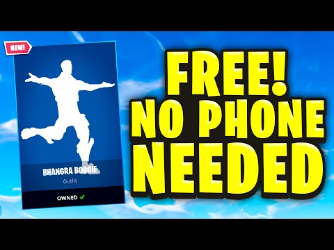 How To Get The BHANGRA BOOGIE Emote WITHOUT THE PHONE! (FREE)