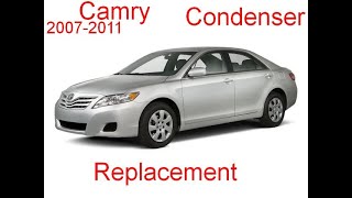 2011 Toyota Camry SE 2.5L Condenser Replacement
