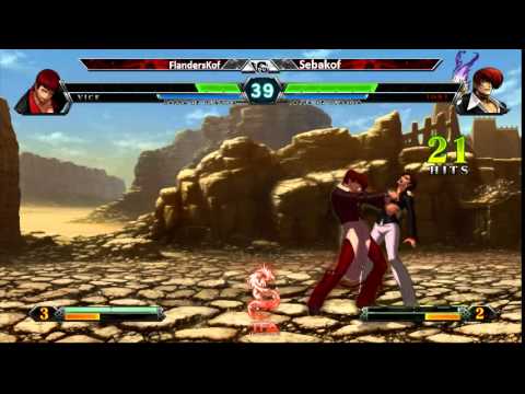 The King Of Fighters XIII MM Ft15 FlandersKof Vs Sebakof