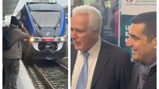 La riapertura della ferrovia faentina: «Faenza e Firenze sono di nuovo collegate»