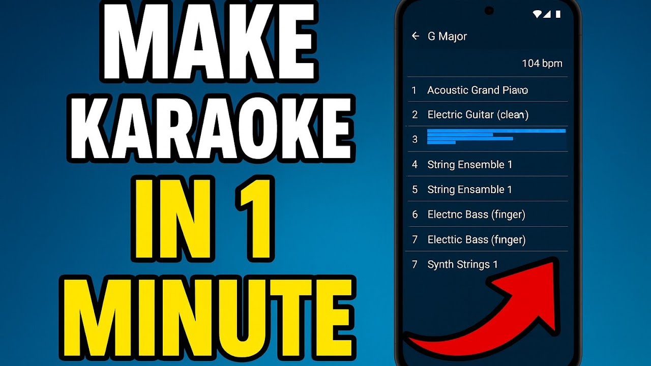 Make Karaoke Using MIDI Clef