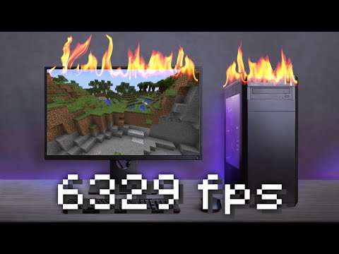 Killing My $3,000 Gaming PC With Minecraft FPS