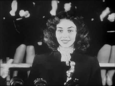 Jennifer Jones Oscar Winner For Song of Bernadette