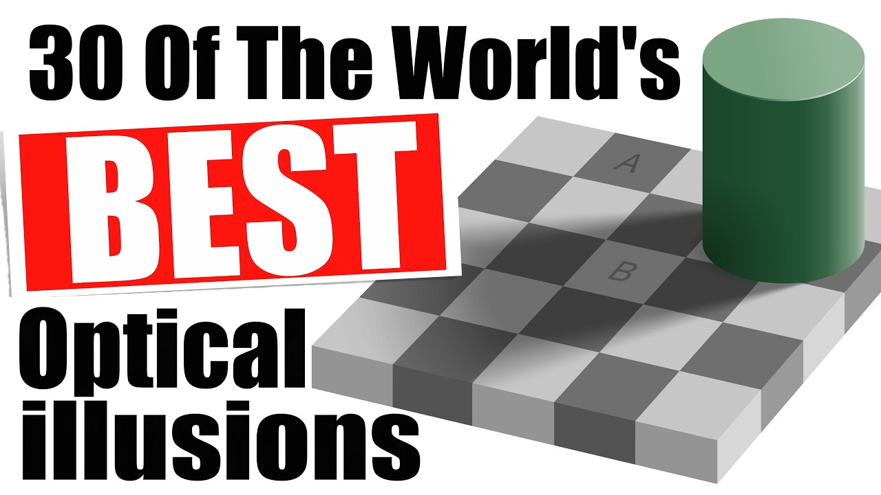 30 Of The World's BEST Optical illusions