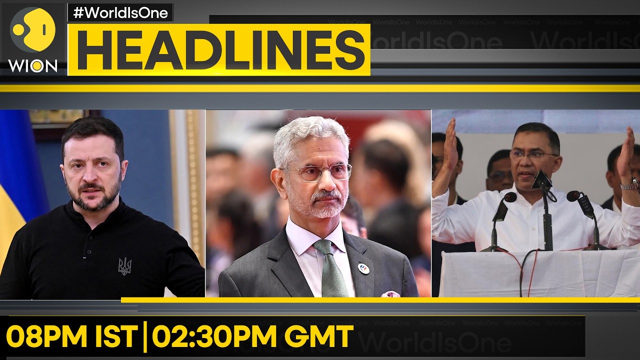 Bangladesh Polls: 'Victory Belongs to Bangladesh' | Zelensky: Putin Slave to War | WION Headlines