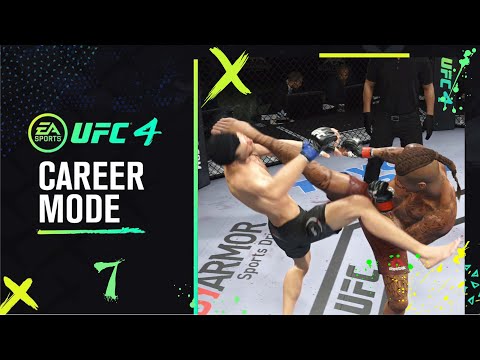 UFC 4 Career Mode --- Part 7 - BRUTAL KNOCKOUT