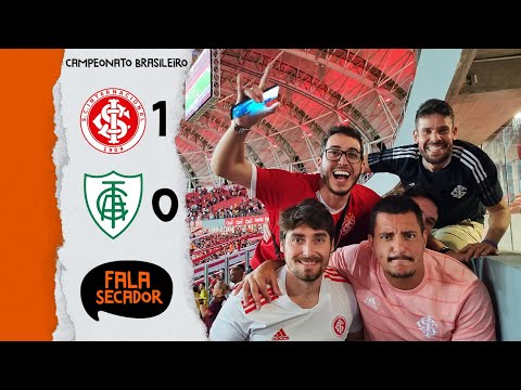 VITÓRIA NO ÚLTIMO LANCE DO JOGO / INTER 1 X 0 AMÉRICA MG / VLOG 73