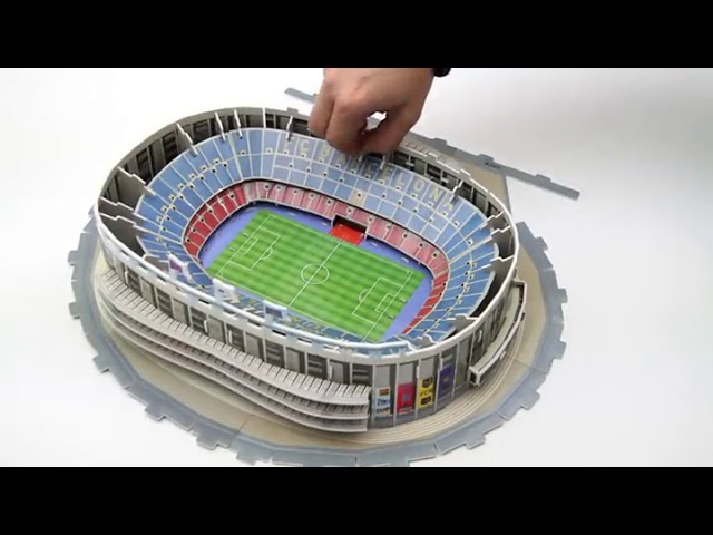 Vídeo relacionado con Puzzle de 1000 piezas para adulto estadio Camp NOU de Barcelona 75 x 50 cm