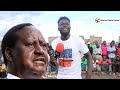 'Hatutabebewa akili, hatutaenda maandamano tena!' Omosh One Hour tells Raila Odinga!!