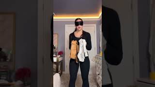 Blind people dressing themselves Just one of the crazy questions I get asked 😕