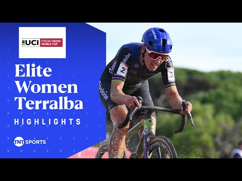 DOMINATION! 🤩 | Women's UCI Cyclo-Cross World Cup Terralba Race Highlights | TNT Sports Cycling