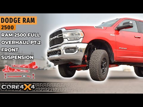 Ram 2500 Complete Overhaul pt.2 3" lift and front suspension - Core 4x4