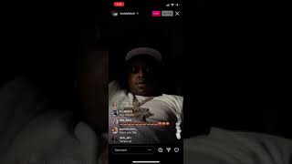Kodak Black Speaks On Him & Jackboy Situation ,Playing Yb Music In The Background (Full IG Live Pt1)