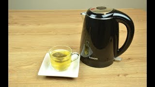 How To Use Electric Kettle ( BPA Free ) To Warm Water And Make Green Tea