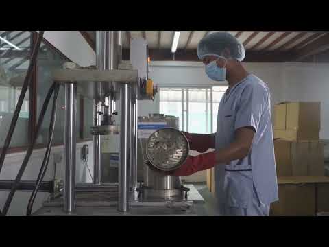 Processamento Puerh em Mandalay, Mianmar