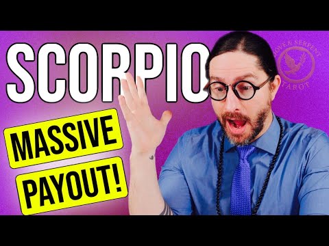SCORPIO - "HOLY $$$$! SHOCKING NEWS ABOUT YOUR FUTURE!" Tarot Reading ASMR