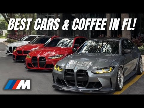 BMW Ms TAKEOVER The BEST Cars & Coffee Palm Beach!