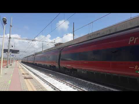 Italo ETR 675 EVO in arrivo a Lamezia Terme Centrale