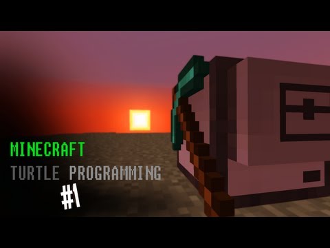 Minecraft Turtle Programming: Episode 1 | The Basics