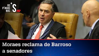 Climão Supremo: Moraes culpa Barroso por crise entre Poderes