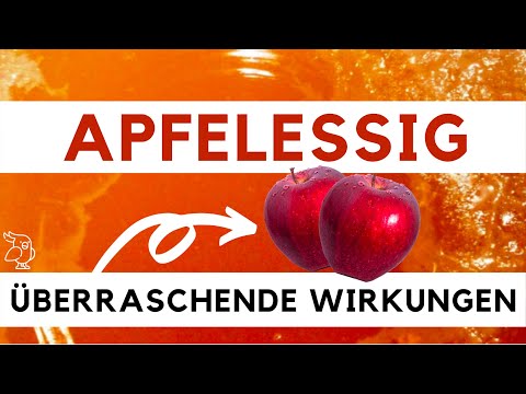❗❗GEHEIMWAFFE APFELESSIG❗❗ 7 verblüffende Wirkungen, wenn du jeden Tag Apfelessig trinkst.