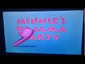 Mickey And Minnie S Birthday Episodes Minnie S Pajama Party