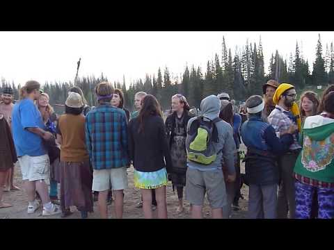 Passing Through Ritual   —  Rainbow Gathering 2014 (Utah)