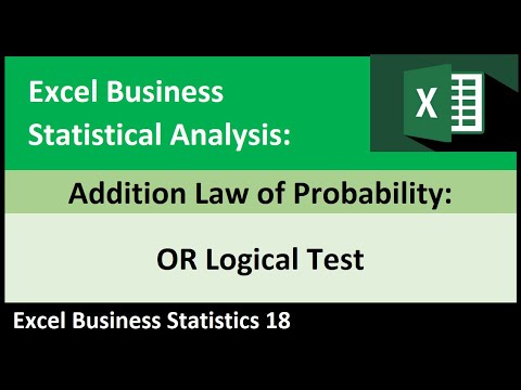 Excel Statistical Analysis 01 Data Statistics