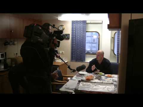 Der NDR an Bord der "Anna Sirkka"