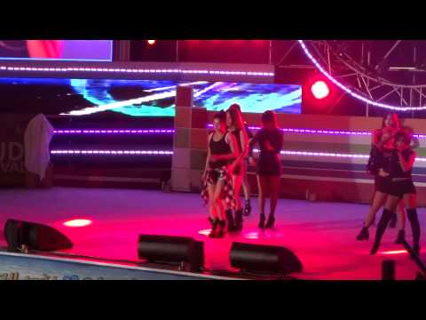 [140719] BEG at 17th Boryeong Mud Festival - "Sixth Sense"(BEG full shot) + talk(partial)