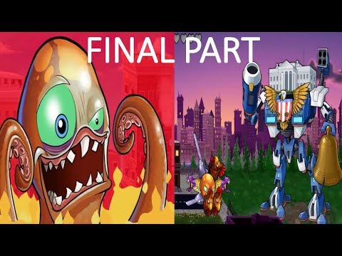 Octogeddon : Gameplay Walkthrough Part 5 Washington DC -Destroying The White house (Final Boss)