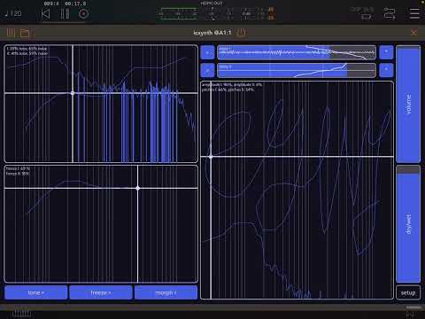 isxynth - A spectral morphing effect for iOS by Alex Nadzharov