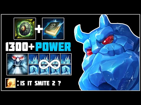 Ymir jungle 1300+ power - insane combo damage || Smite conquest gameplay