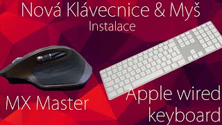 Instalace Myši &amp; Klávesnice | MX Master &amp; Apple Keyboard | Nitram Doh