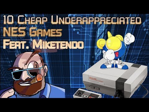 10 Underappreciated NES Games around $10 Each | Feat Miketendo from Dongled