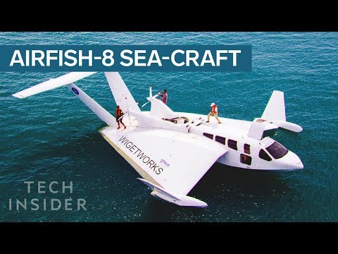 This Sea-Craft Looks Like A Plane, Has A Car's Engine, And Docks Like A Boat