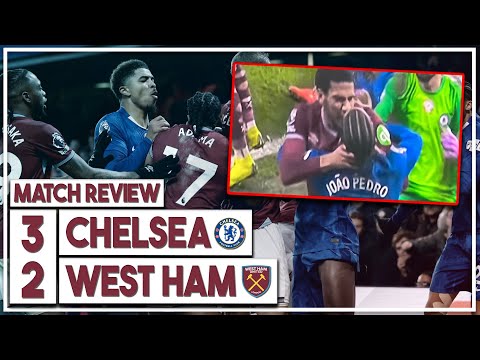 WOW - Todibo sent off after mass Brawl | Nuno's tactics cost West Ham AGAIN | Chelsea 3-2 West Ham