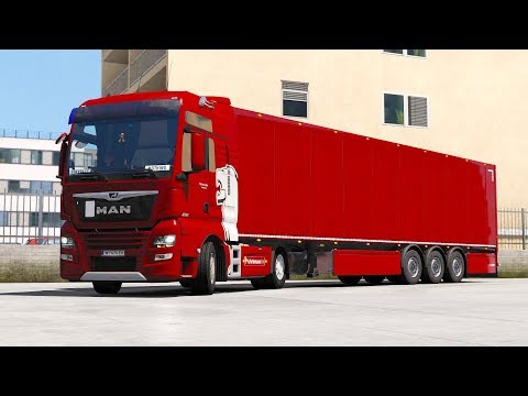 ETS2 1.32 open beta MAN TGX Euro6  Firenze - Salzburg