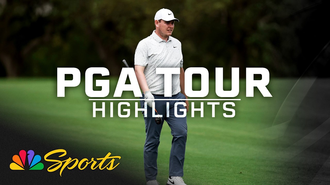 PGA Tour Highlights: Valero Texas Open, Round 3 | Golf on NBC Sports