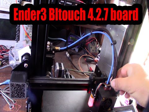 Creality Ender 3 Pro 4.2.7 Silent Mainboard BLtouch upgrade repair troubleshooting Marlin 2.0
