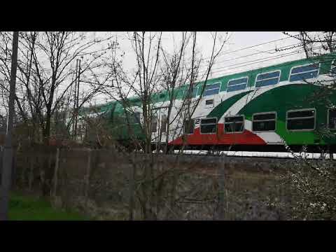 Treno regionale al Campus San Lazzaro - Reggio Emilia