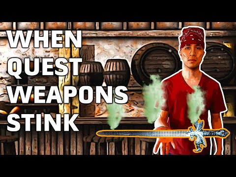 When The Quest Weapon Is Worse Than A Common Weapon (EbSynth Animation)