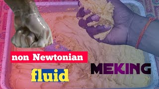 Non Newtonian fluid Meking | experiment | science | test