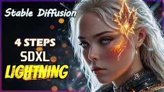 Stable Diffusion | SDXL Lightning - Yıldırım Hızında Görsel Üretin [Tü