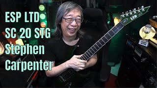 Video thumbnail for ESP LTD SC 20 STG Stephen Carpenter by Jon is just TOO LouD!!