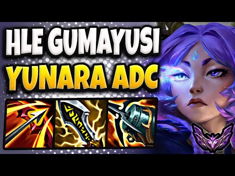HLE Gumayusi Yunara vs Kai'Sa [ ADC ] Patch 25.24 Ranked Korea