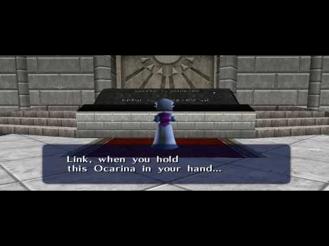 Zelda Ocarina of Time HD 100% Walkthrough - Part 21 - Ocarina of Time | Song of Time