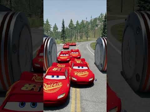 McQueen Bollard Crush – BeamNG.drive